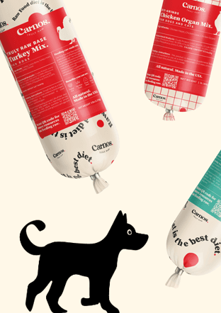 Carnos raw pet food products