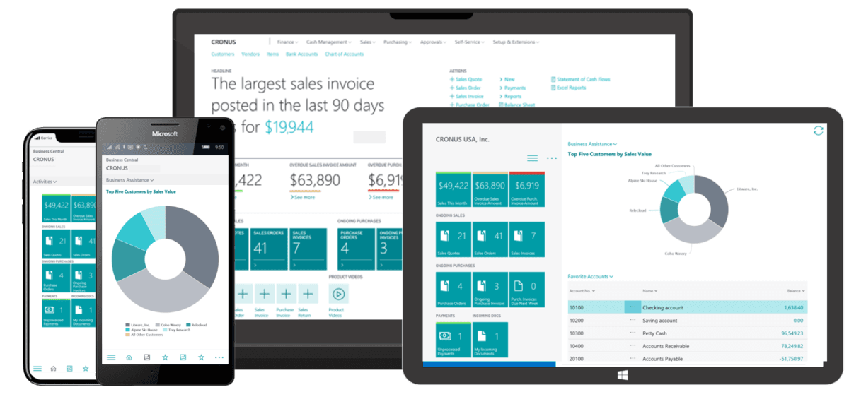 Microsoft Dynamics 365 Business Central 2020 Wave 1 Update
